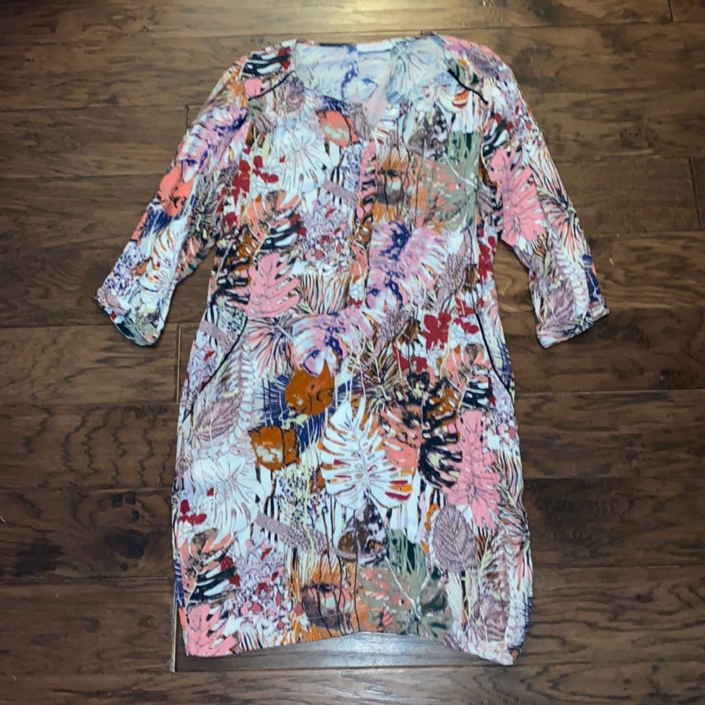 Coster Copenhagen Resort Wear Tropical Print Dress